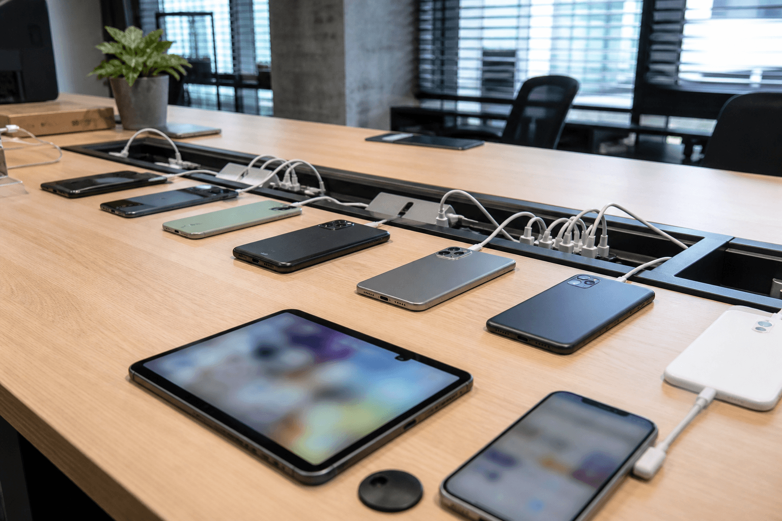 Mobile product bench